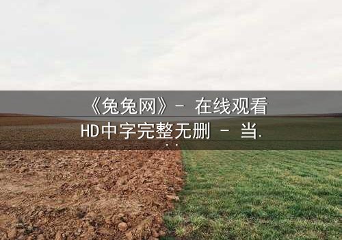 《兔兔网》- 在线观看HD中字完整无删 - 当虚拟世界成为致命陷阱