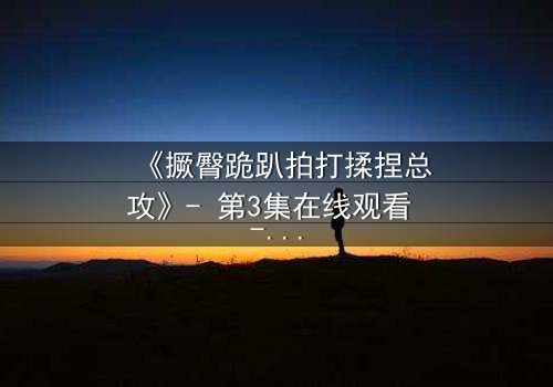 《撅臀跪趴拍打揉捏总攻》- 第3集在线观看 - 一场颠覆认知的感官风暴