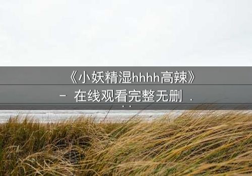 《小妖精湿hhhh高辣》- 在线观看完整无删 - 揭秘禁忌之恋的致命诱惑