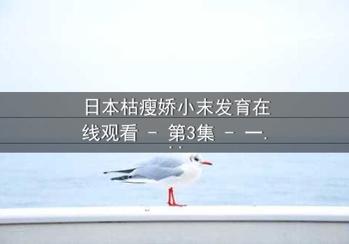 日本枯瘦娇小末发育在线观看 - 第3集 - 一场禁忌的成长风暴即将爆发