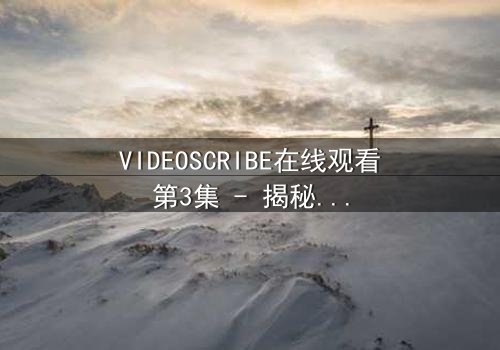 VIDEOSCRIBE在线观看第3集 - 揭秘数字迷宫的终极真相 - 谁在操控你的屏幕?