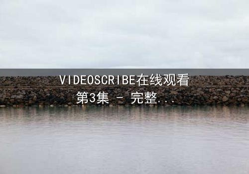 VIDEOSCRIBE在线观看第3集 - 完整无删 - 当AI觉醒改写人类命运