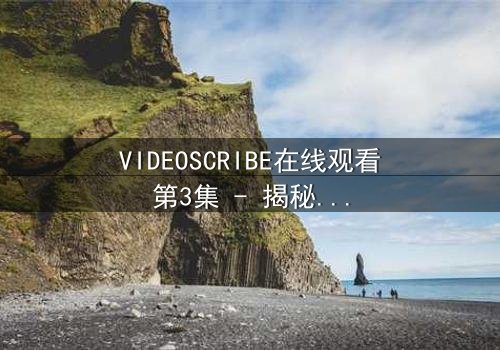 VIDEOSCRIBE在线观看第3集 - 揭秘数字迷宫的终极密码,你敢点开吗?