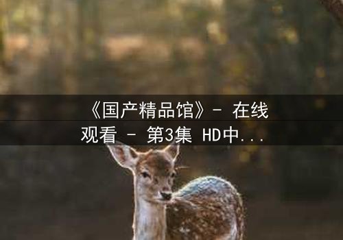 《国产精品馆》- 在线观看 - 第3集 HD中字 - 免费1080P超清完整无删影视大全